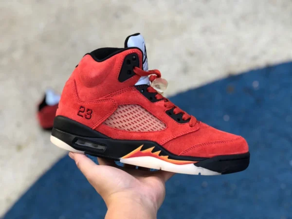 aj5 Bull Rojo Nuevo Air Jordan 5 WMNS “Dunk On Mars” High Top DD9336-800