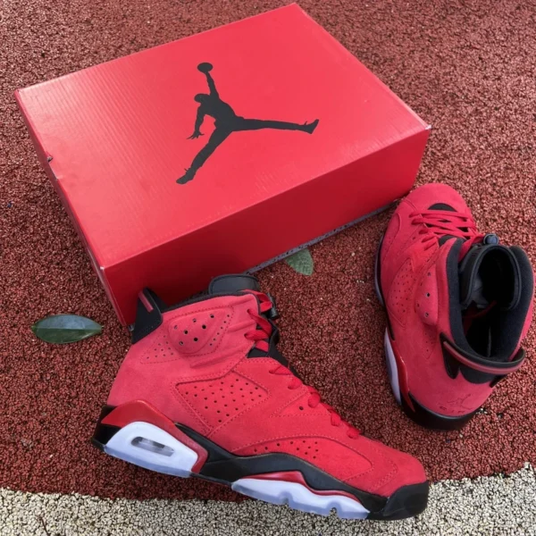 aj6 bulls negro rojo Air Jordan 6 "Toro" toro enojado ct8529-600