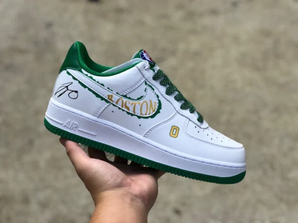 AF1 Celtics blancos y verdes Nike Air Force 1 Low '07 zapatillas bajas Air Force One nk9700-131