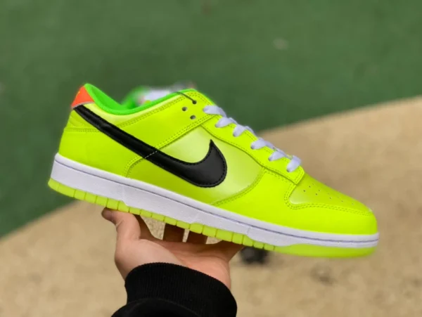 Dunk verde claro puro original Nike Dunk Low "Glow in the Dark" fj4610-702