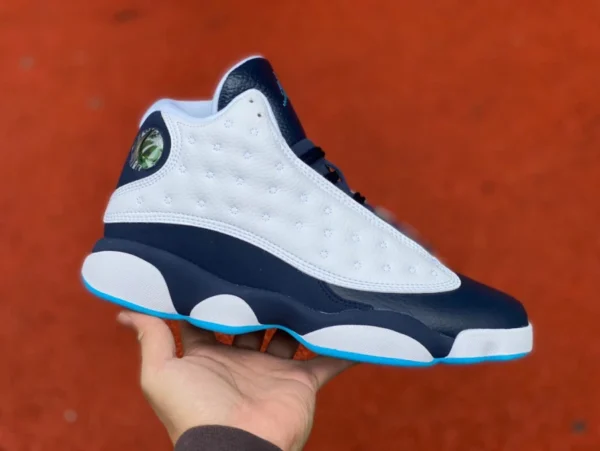 aj13 capa de piedra de obsidiana placa de carbono real rentable Air Jordan 13 Obsidian AJ13 obsidian zapatos de baloncesto de caña alta 414571-144