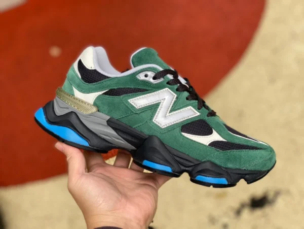 NB9060 verde y negro NEW BALANCE "Millennium Elephant Hoof" 9060 estilo funcional militar U9060vra