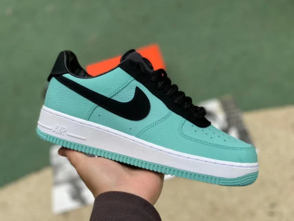 Air Force inversa Tiffany conjunta s2 puro original TIFFANY & CO./Tiffany x Nike Air Force 1 Low 11837" Tiffany conjunta verde negro dz1382-002