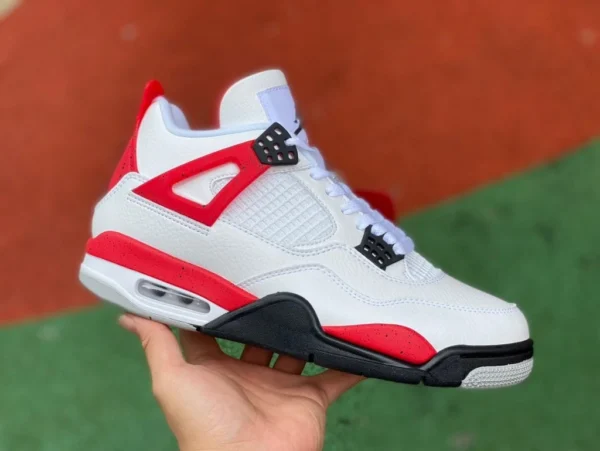 aj4 blanco rojo cemento Air Jordan 4 Red Cement blanco rojo cemento dh6927-161