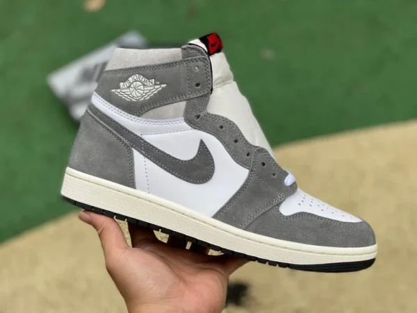 aj1 caña alta gris lavada dg pure original Air Jordan 1 High OG gris lavada Washed Heritage DZ5485-051