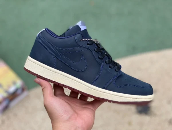 aj1 azul oscuro bajo puro original Air Jordan 1 Low Eastside Golf golf AJ1 azul oscuro bajo DV1759-448