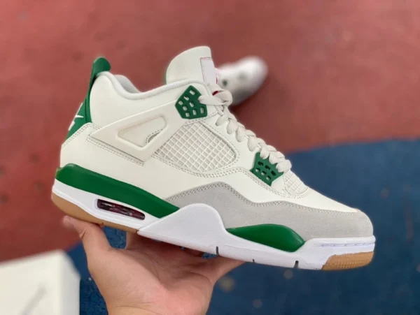 aj4sb conjunto blanco verde og puro original Nike SB x Air Jordan 4 AJ4 Pine Green blanco verde turquesa SB conjunto DR5415-103