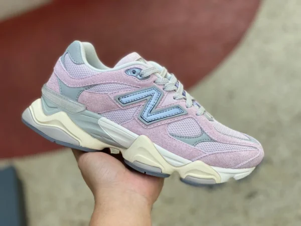 NB9060 Gris Rosa Flor de cerezo Rosa NEW BALANCE "Millennium Little Elephant Hoof" 9060 Estilo funcional militar U9060HSP