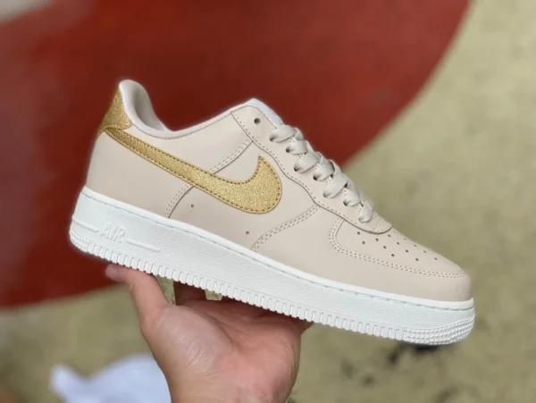 AF1 beige bajo Nike Air Force 1 Low AF1 zapatillas casuales bajas beige DQ7569-102