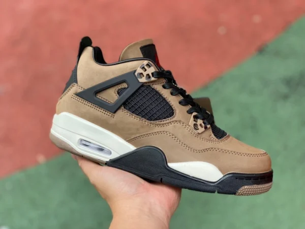 aj4ts Mocha Air Jordan4 x TravisScott AJ4 TS nombre conjunto