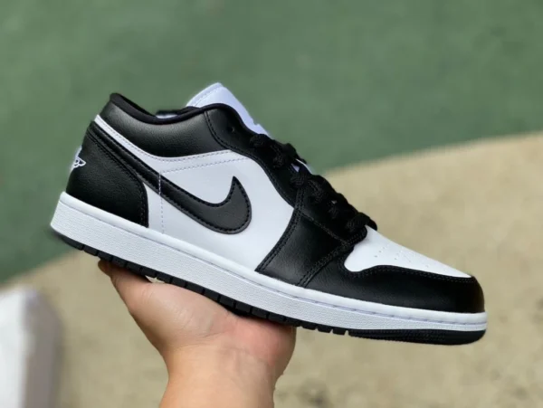 aj1 blanco y negro bajo puro original Air Jordan 1 Low Panda AJ1 panda blanco y negro retro zapatos de baloncesto bajos DC0774-101