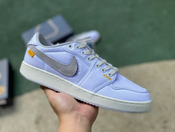 aj1 blanco sin empalmar bajo puro original Union LA x Air Jordan 1 KO Low AJ1 blanco puro bajo superior DO8912-101