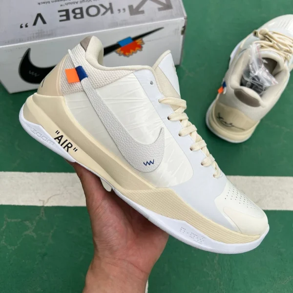 Kobe 5 joint ow off-white s2 versión original pura admite posventa real con todo incluido Nike Kobe x OFF-WHITE OW joint zk5 Kobe cz0790-11