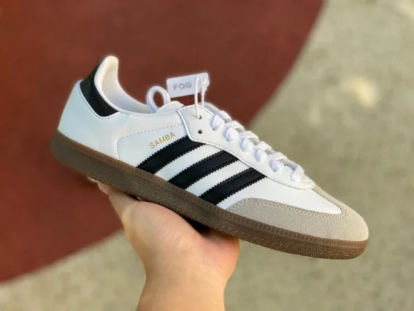 Adidas blanco gris negro adidas Adidas clover Samba OG alemanes hombres y mujeres zapatos casuales ligeros de corte bajo de verano ho1877