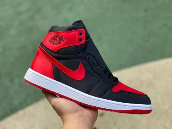 aj1 prohibido seda puro original Air Jordan 1 High OG WMNS "Satin Bred" FD4810-061