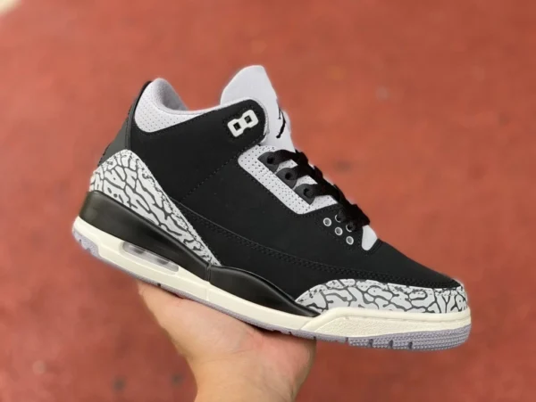 aj3 negro leche de coco Air Jordan 3 OreoCK9246-001