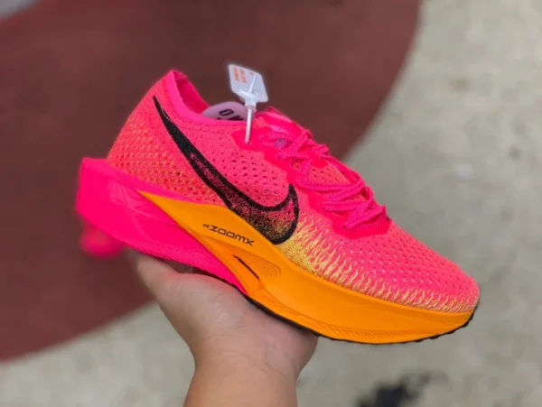 Nike Marathon Rosa Nike Vaporfly 3 Proto Carbon Plate Marathon Racing Zapatos para correr DV4129600