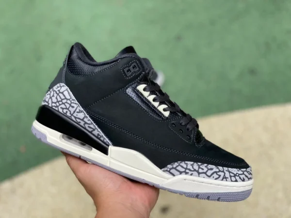 aj3 negro leche de coco Air Jordan 3 Oreo CK9246001