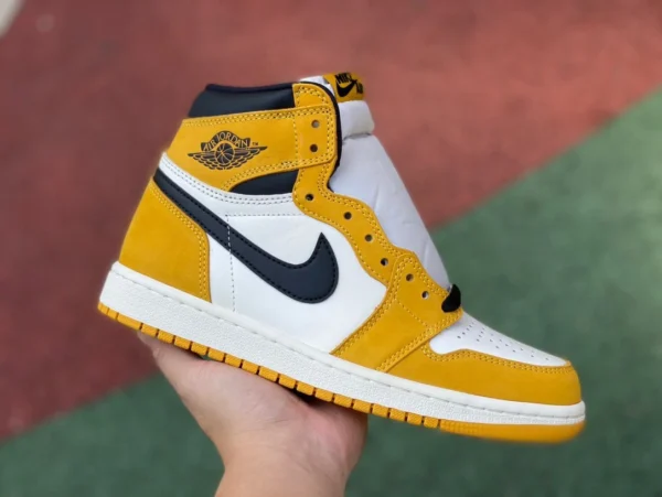 aj1 amarillo ocre Air Jordan 1 High OG Amarillo OcreDZ5485701