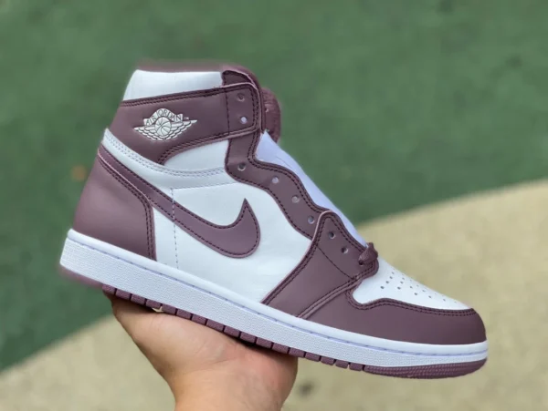 aj1 violeta alto superior dg puro original Air Jordan 1 Sky J MauveDZ5485105