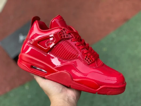 aj4 charol rojo Air Jordan 4 Lab4 Red Zapatos de baloncesto AJ4 charol rojo 4 719864600