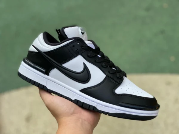 Dunk blanco y negro gran gancho puro original Nike Dunk Low TwistPanda panda blanco negro DZ2794001