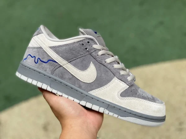 Dunk blanco gris ante m puro original Nike SB Dunk Low Pro London Thames 308269111