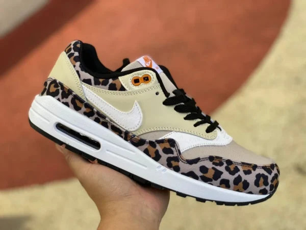 Zapatillas deportivas y casual con amortiguación para hombre NIKE Air Max 1 '86 OG con estampado de leopardo Max1 BV1977-200