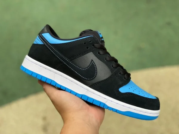 Dunk negro y azul azul universitario M puro original NIKE SB DUNK LOW “J-PACK 2″ 304292-048