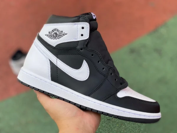 aj1 zapatillas altas en blanco y negro AirJordan 1 AJ 1 High OG "Reverse Panda" dz5485-010