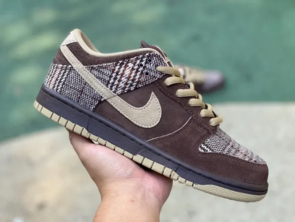 Dunk a cuadros escoceses Nike Dunk SB Low Tweed A cuadros escoceses Nike 304292-223