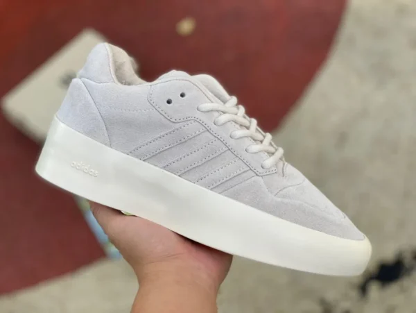 Zapatillas FOG Adidas grises Fear of God x adidas originals FORUM 86 Lo "Core Black"' zapatillas de corte bajo antideslizantes y resistentes al desgaste IE6215