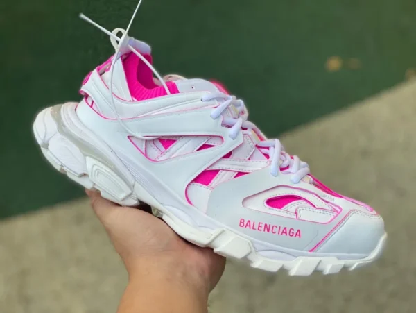 Balenciaga 3.0 polvo blanco Balenciaga Triple S zapatos papá Balenciaga