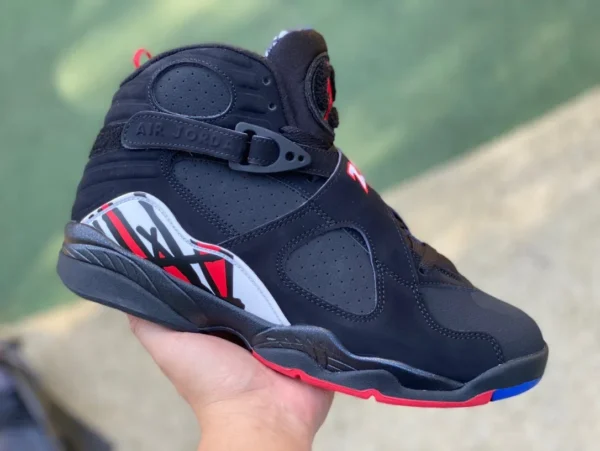 aj8 playoffs Air Jordan 8 Retro AJ8 playoffs zapatillas de baloncesto retro negras para hombre 305381-062