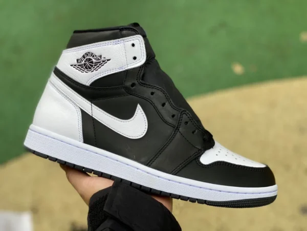 aj1 panda inverso blanco y negro puro original Air Jordan 1 High Reverse Panda DZ5485-010