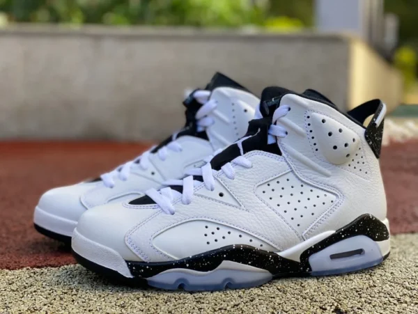 aj6 blanco y negro Oreo puro original Air Jordan 6 "Reverse Oreo" CT8529-112