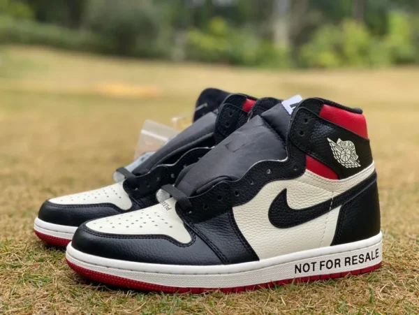 aj1 tiene prohibido revender AIR JORDAN 1 NoLs negras y rojas AJ1 tiene prohibido revender o revender 861428-106-107