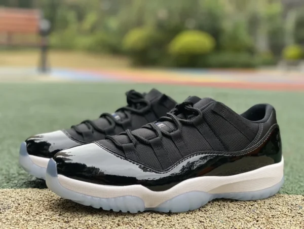 aj11 slam dunk low puro original Air Jordan 11 Low "Space Jam" amortiguador transpirable bajo-top FV5104-004