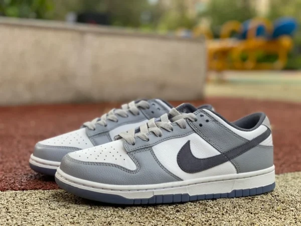 Dunk blanco gris morado bajo NikeDunk Low blanco gris Morandi blanco gris morado zapatillas bajas informales versátiles FJ4188-100