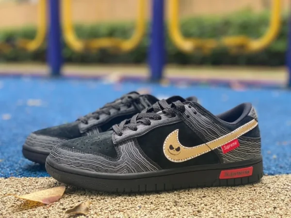 Dunk sup negro oro Nike Dunk Low x supremo XD6188-025