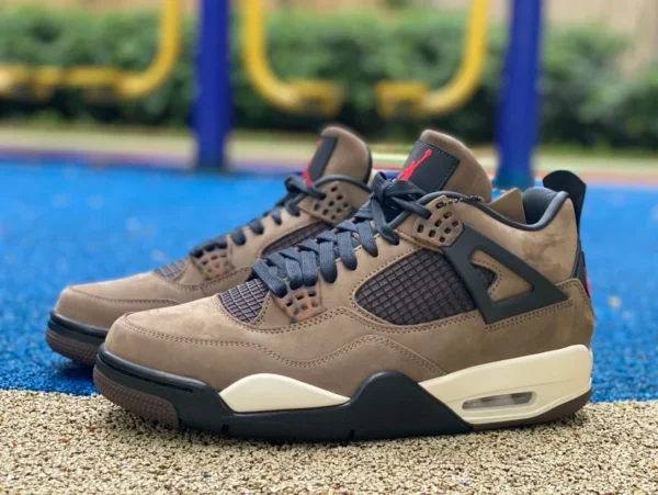 aj4ts ante marrón ravis Scott x Air jordan4