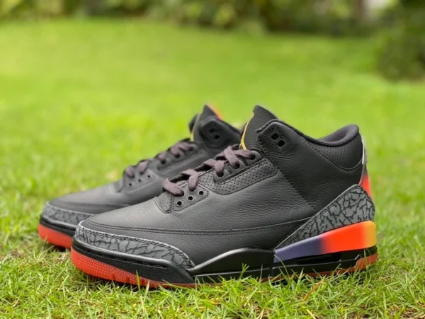 aj3 negro arcoiris puro original J Balvin x Jordan Air Jordan 3 "Rio" negro arcoiris FN0344