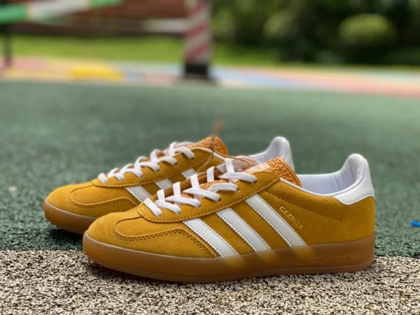 Adidas originals Samba amarillo Zapatillas adidas originals Samba cómodas y versátiles, ligeras, de corte bajo, amortiguadoras, beige HQ8716