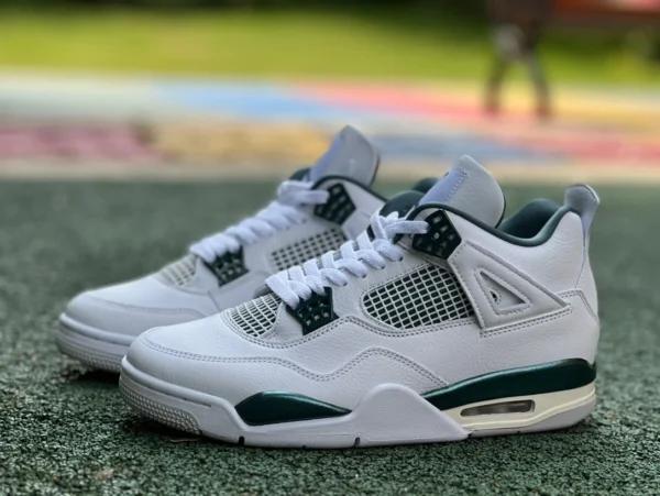 aj4 viejo blanco verde oxidado verde pieza cortada puro original Air Jordan 4 "Oxidized Green" FQ8138-103