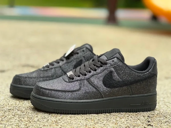 Air Force AF1 gancho negro brillante Nike Air Force 1 '07 Nike Air Force 1 low top CW2288-001