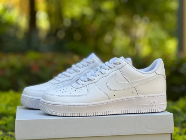 Air Force AF1 blanco puro puro original Nike Air Force1 AF1 Air Force One zapatillas casuales bajas CW2288-111