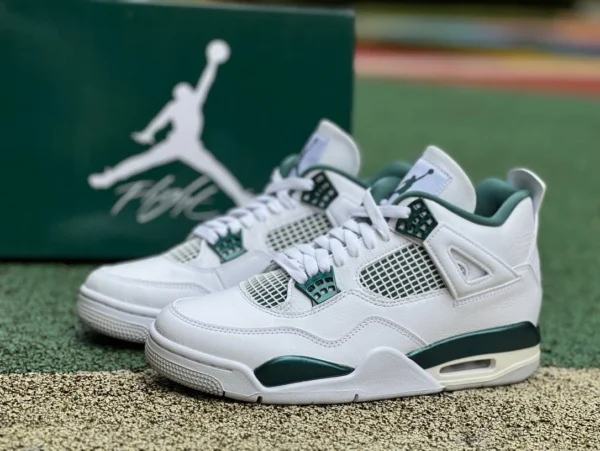 aj4 desgastado blanco verde verde oxidado especial para versión LJR Air Jordan 4 "Oxidized Green" FQ8138-103