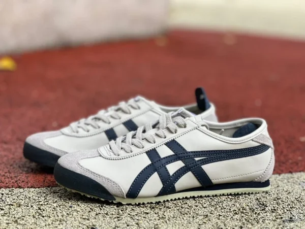 Onitsuka Tiger Rice Blanco Azul Puro Original Onitsuka Tiger Onitsuka Tiger MEXICO 66 Low Top