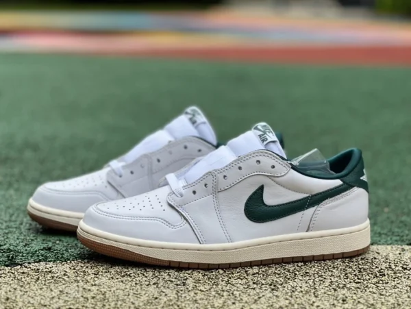 aj1 blanco verde oxidado bajo Air Jordan 1 Low OG WMNS "Oxidized Green"' cuero antideslizante bajo top CZ0775-133