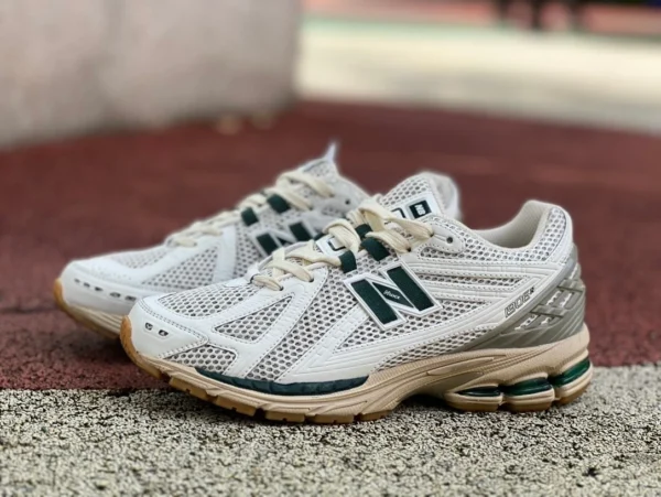 NB19060 blanco verde marrón New Balance 1906R zapatillas bajas para correr resistentes al desgaste y amortiguadoras M1906RQ